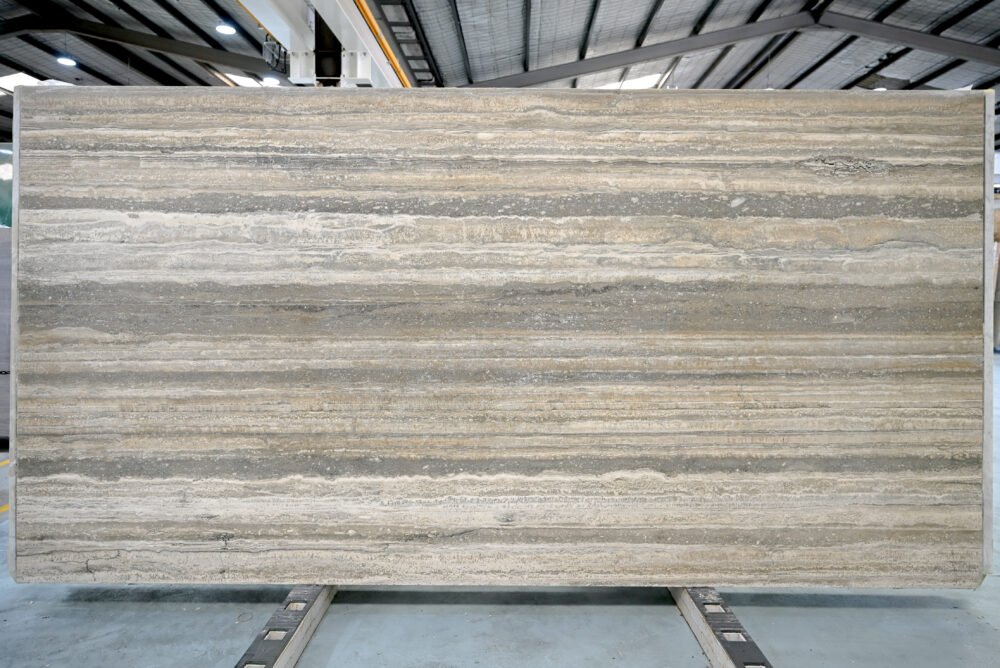 Silver Travertine | Premium Travertine Slab | Avant Stone